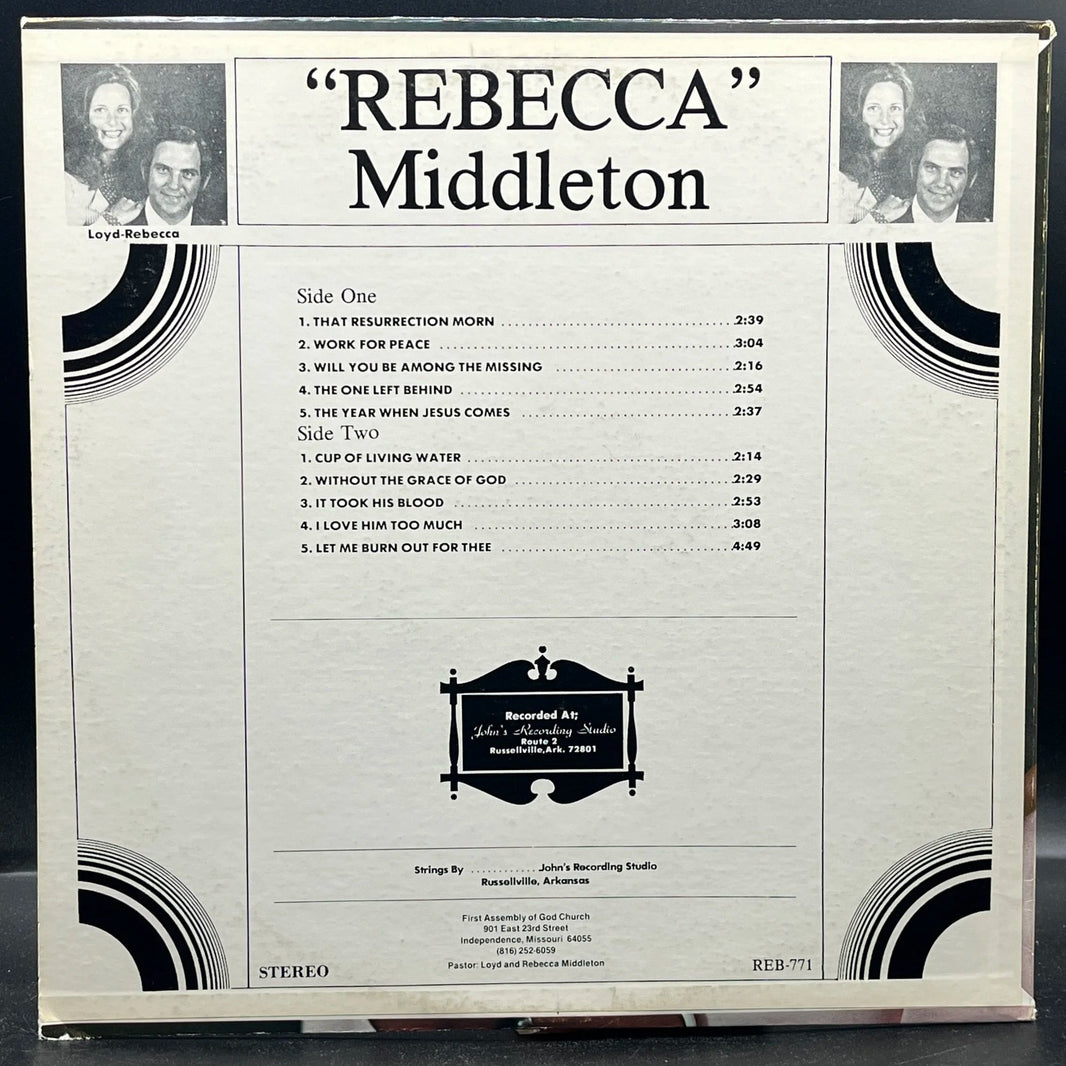 Rebecca Middleton - "Rebecca"