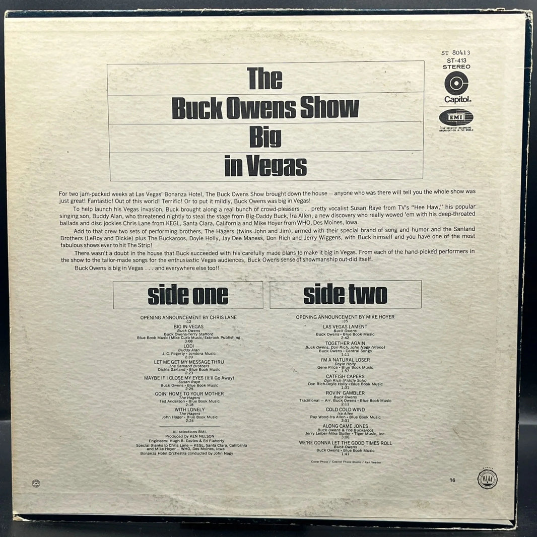 The Buck Owens Show: Big In Vegas