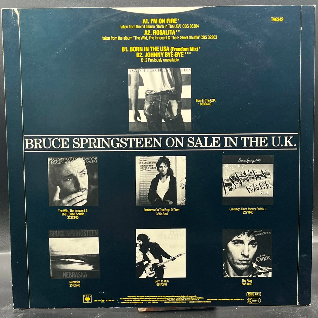 Bruce Springsteen - I'm On Fire/Born In The U.S.A. (Single)