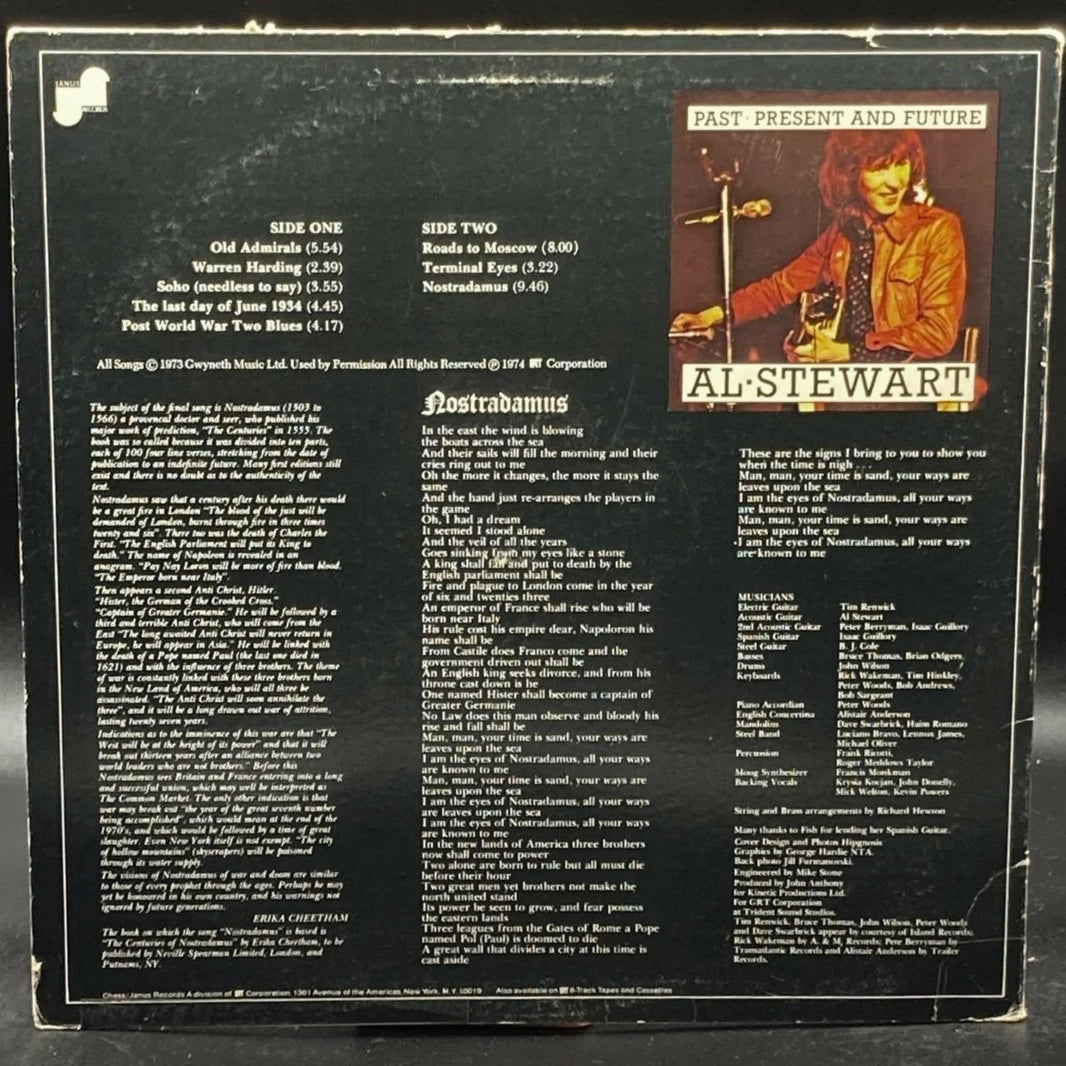 Al Stewart - Past Present And Future