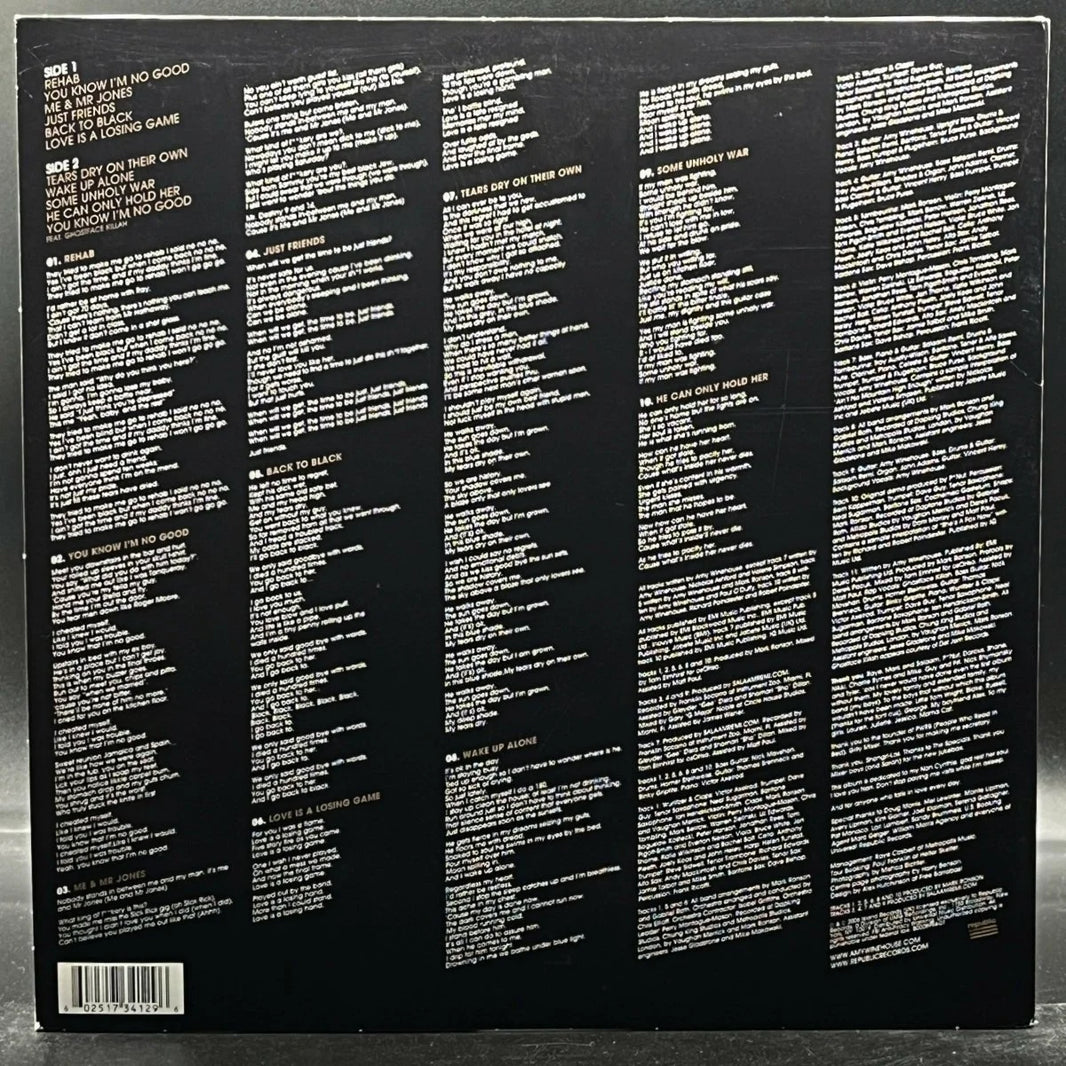 Amy Winehouse - Back To Black