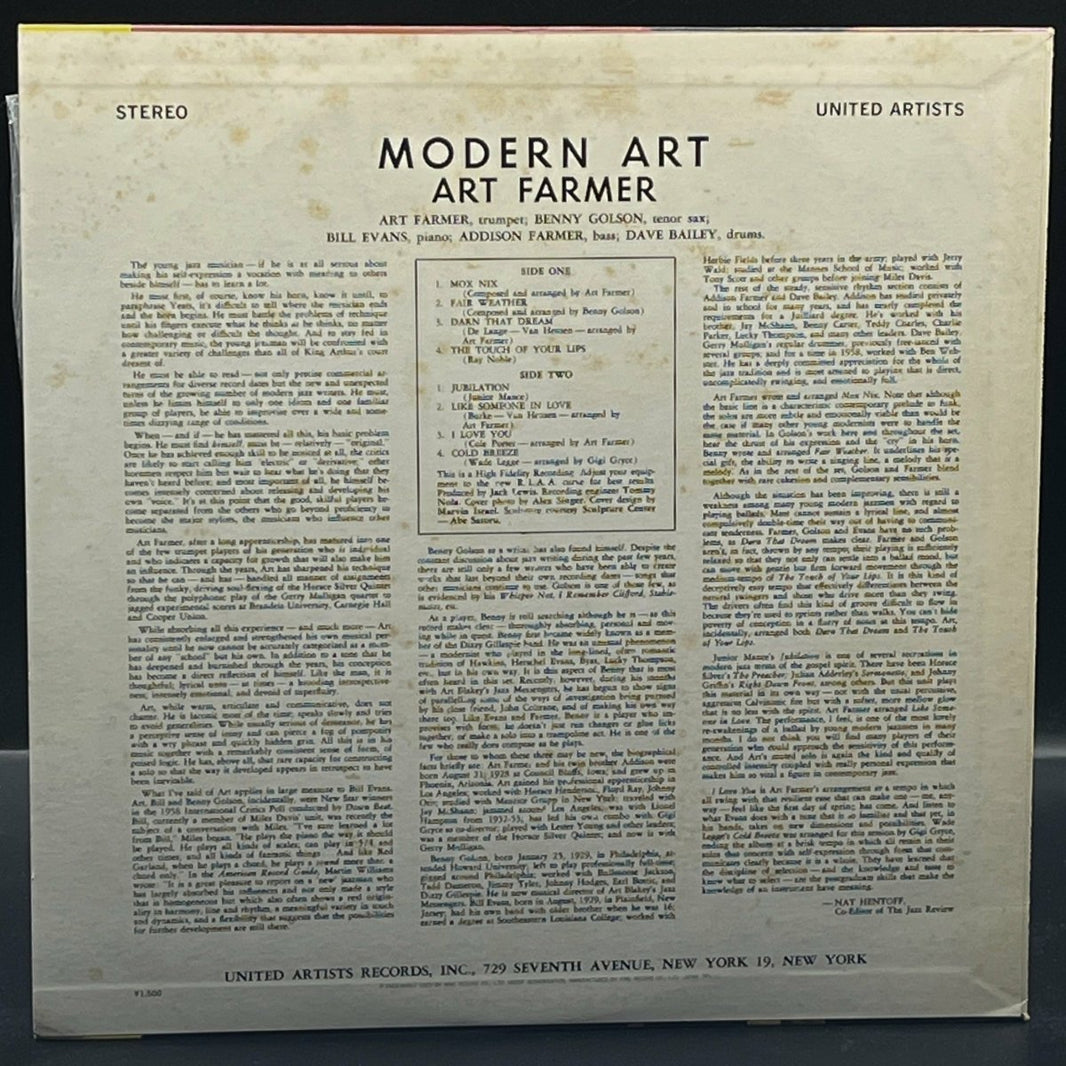 Art Farmer - Modern Art