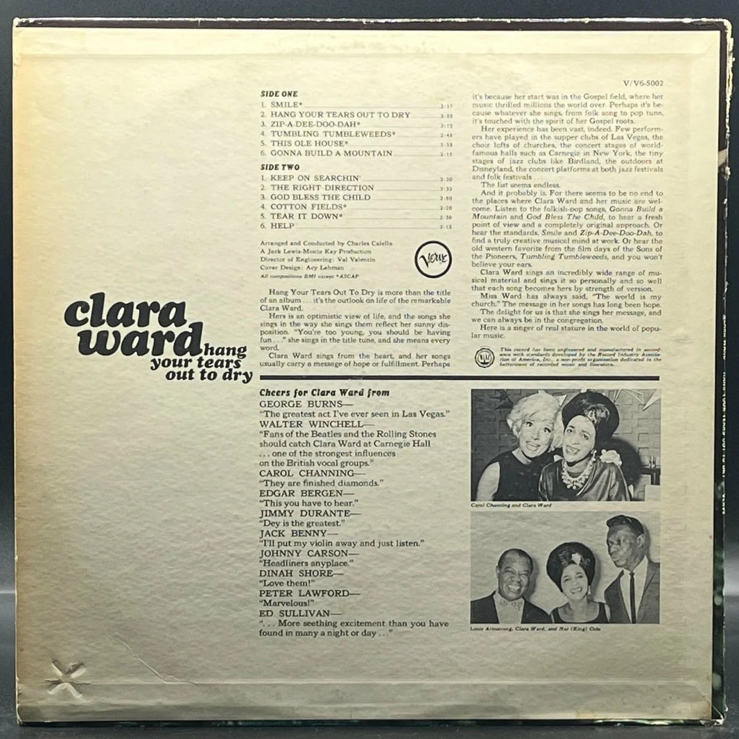 Clara Ward - Hang Your Tears Out To Dry