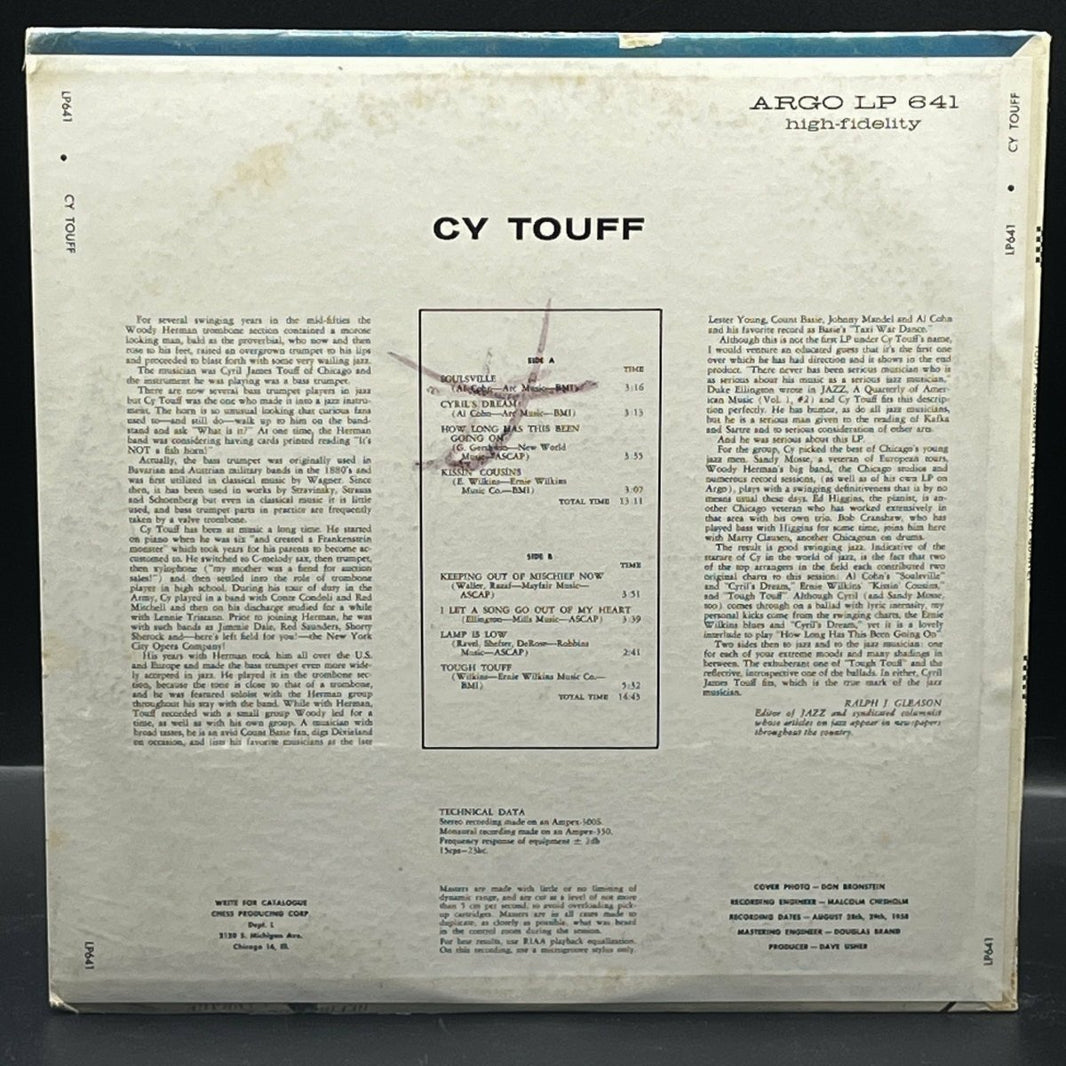 Cy Touff Quintet - Touff Assignment