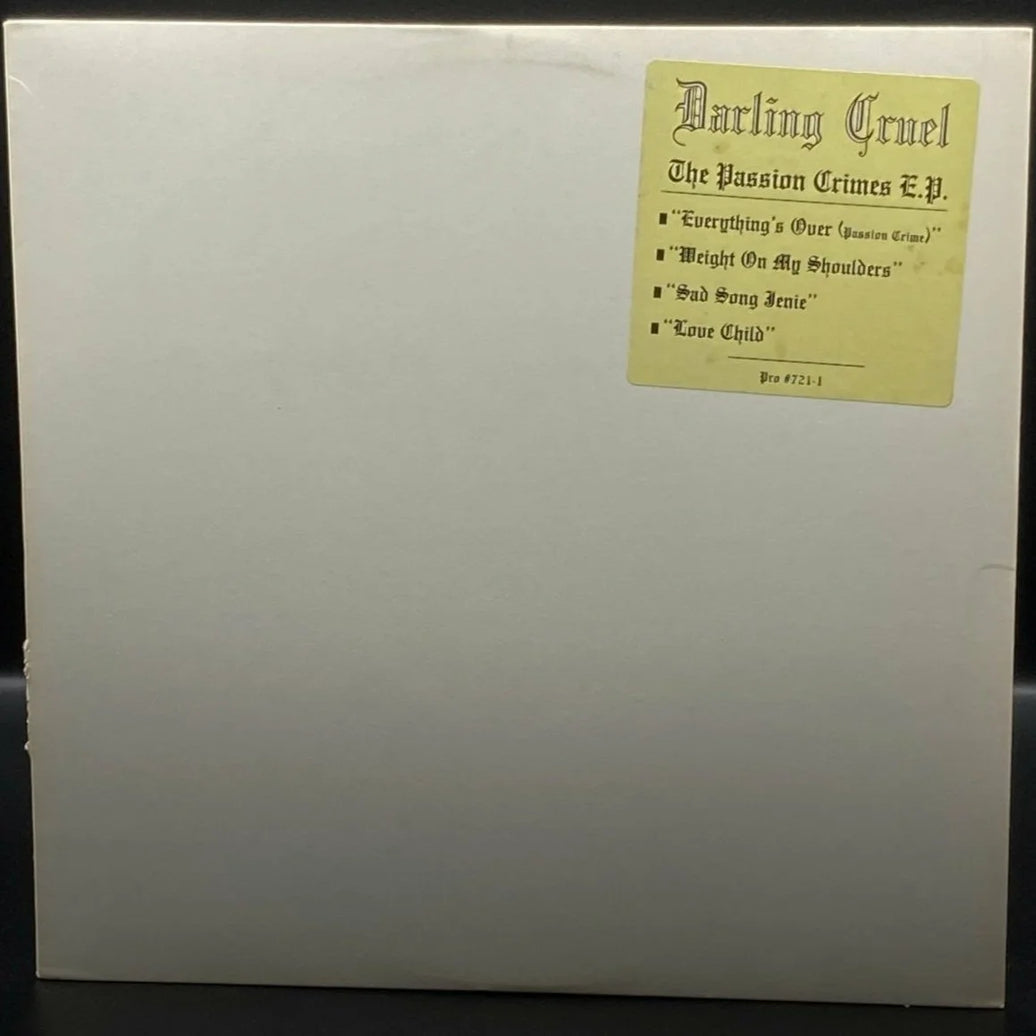 Darling Cruel - The Passion Crimes EP