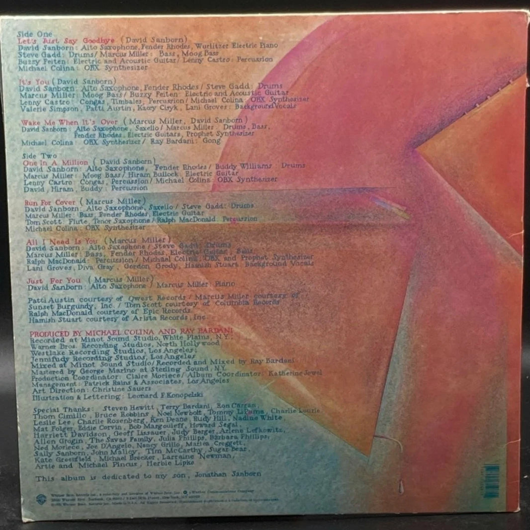David Sanborn - Voyeur