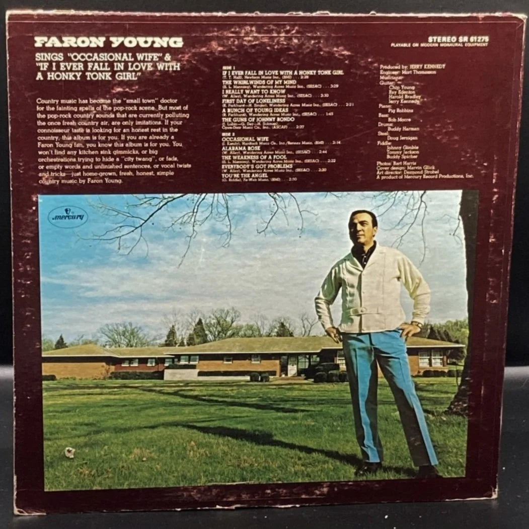 Faron Young - Faron Young Sings "Occasional Wife" & "If I Ever Fell In Love With A Honky Tonk Girl"