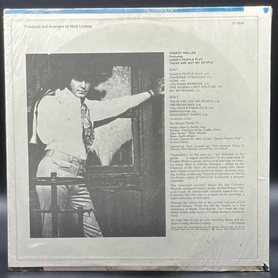 Freddy Weller - Games People Play/These Are Not My People