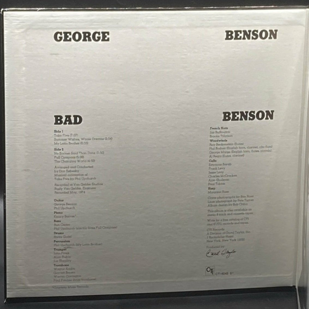 George Benson - Bad Benson