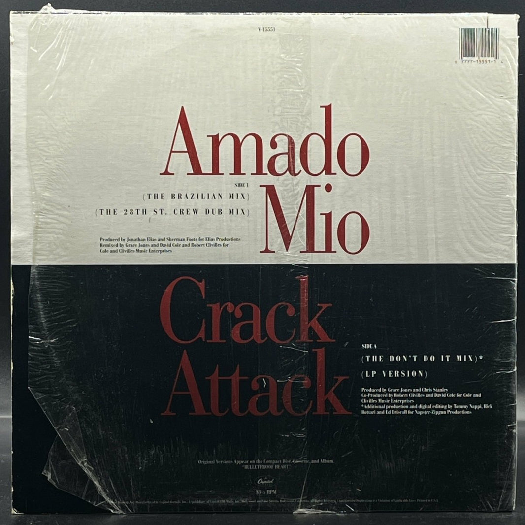 Grace Jones - Amado Mio/Crack Attack (Single)
