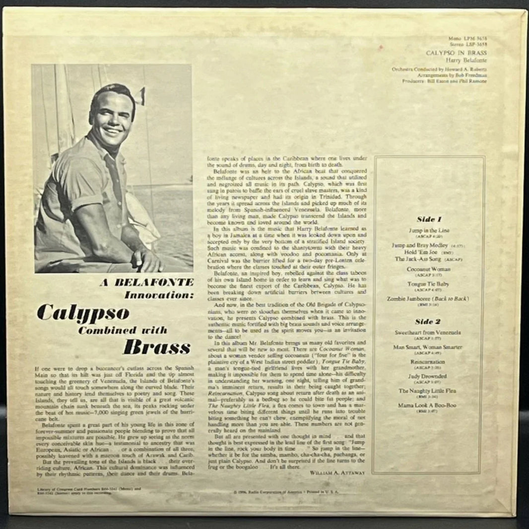Harry Belafonte - Calypso In Brass