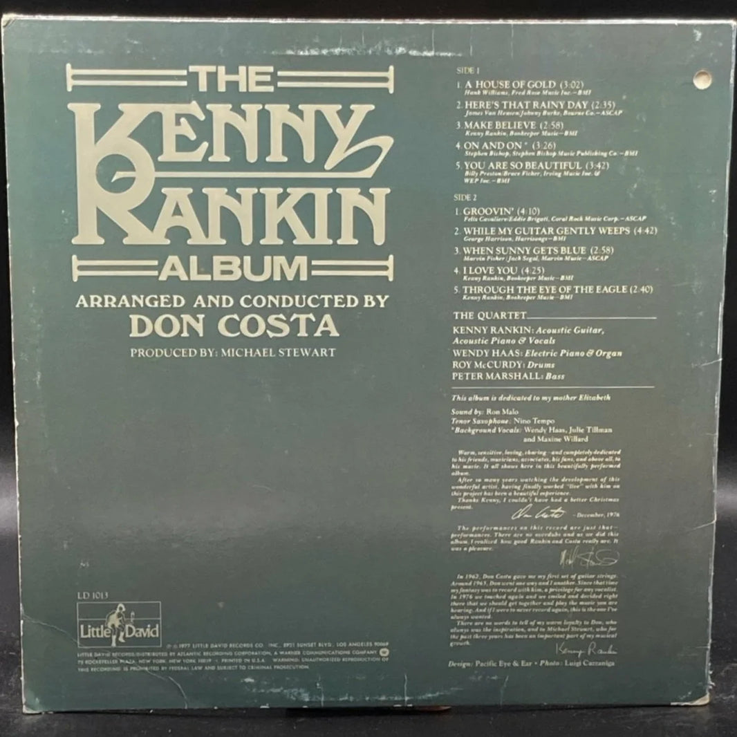 Kenny Rankin - The Kenny Rankin Album