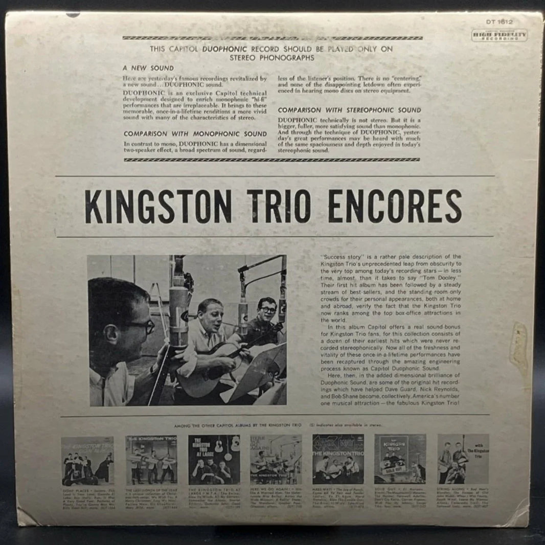 Kingston Trio - Kingston Trio Encores