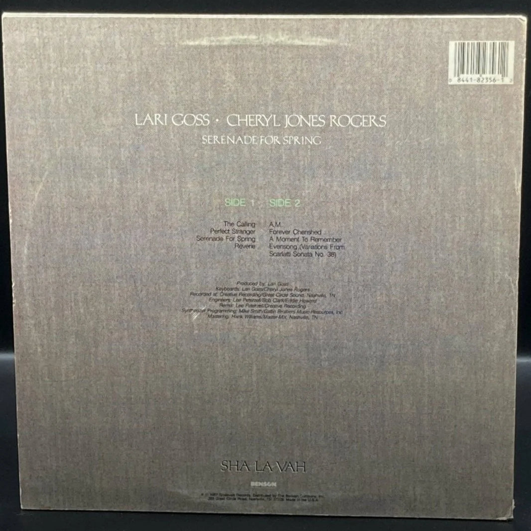 Lari Goss/Cheryl Jones Rogers - Serenade For Spring: Synthesized Keyboards
