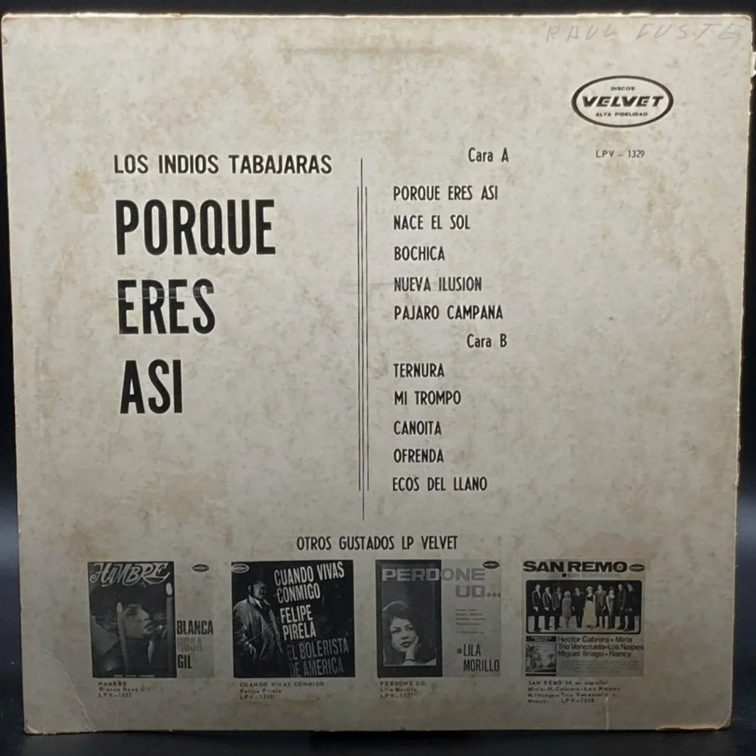 Los Indios Tabajaras - Por que Eres Asi