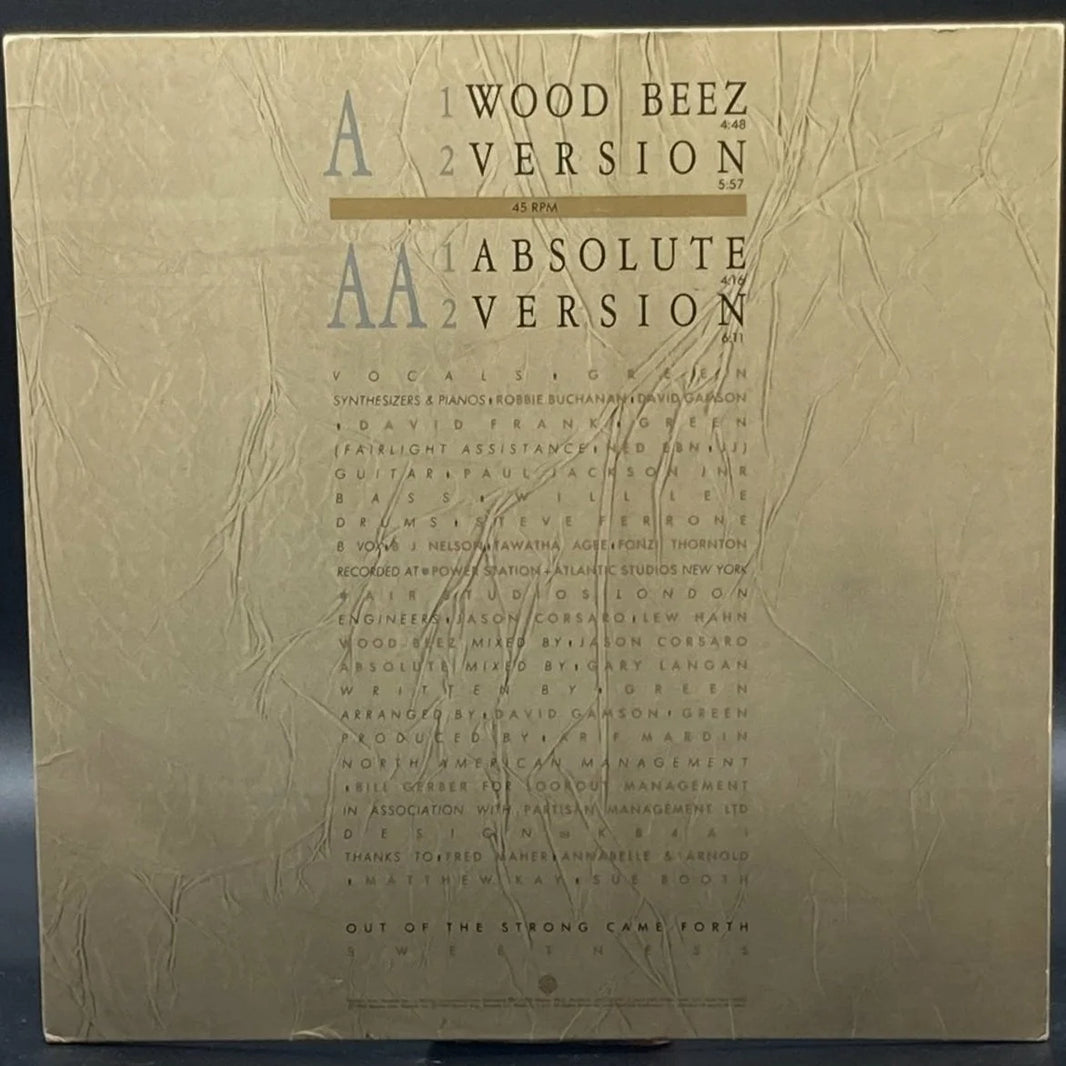 Scritti Politti - Absolute/Wood Beez (Single)