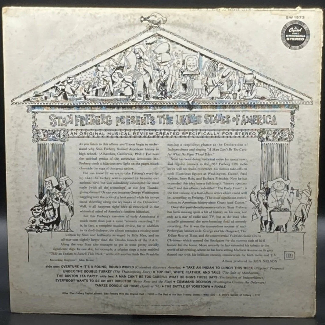 Stan Freberg - Presents The United States Of America, Vol. 1: The Early Years