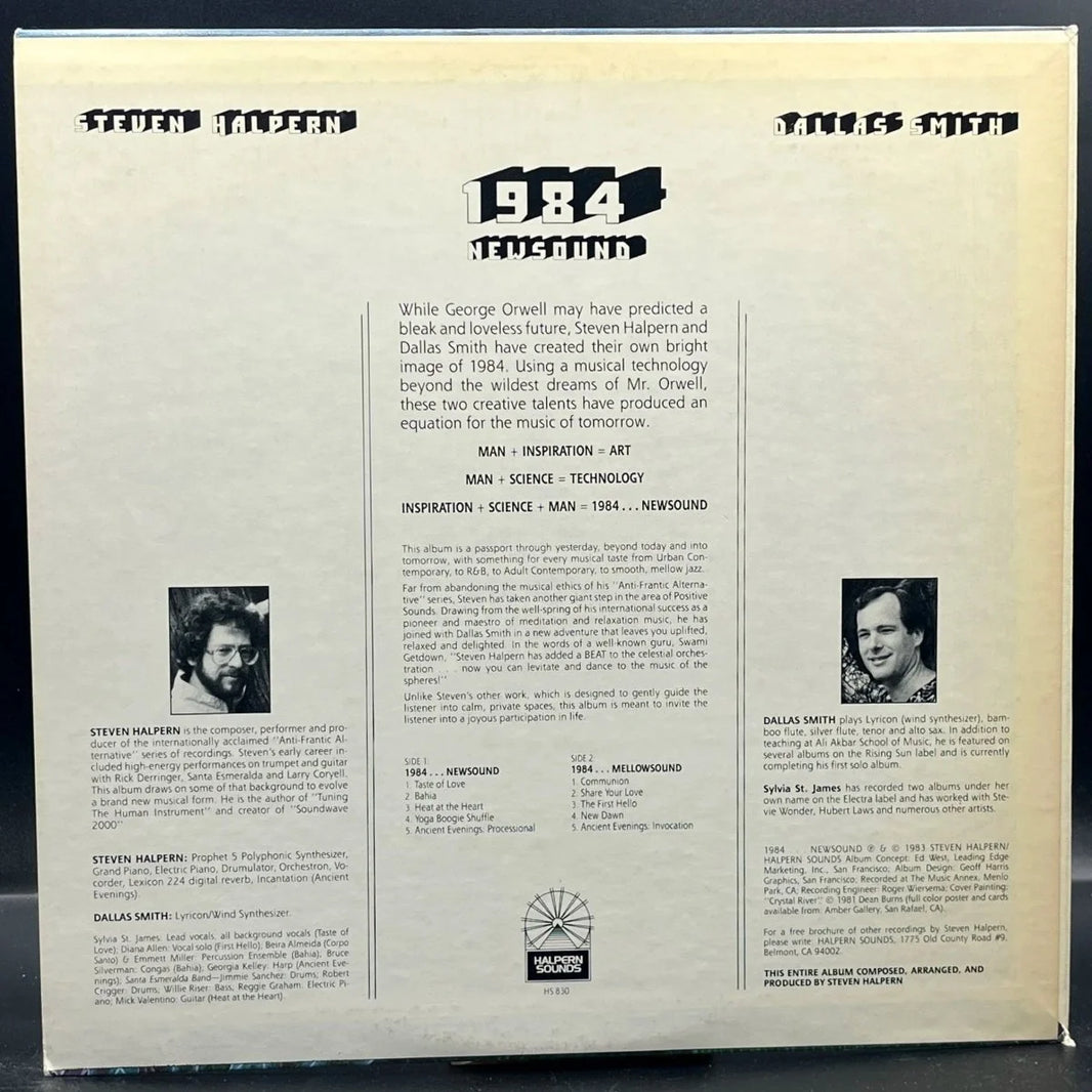 Steven Halpern & Dallas Smith - 1984 Newsound