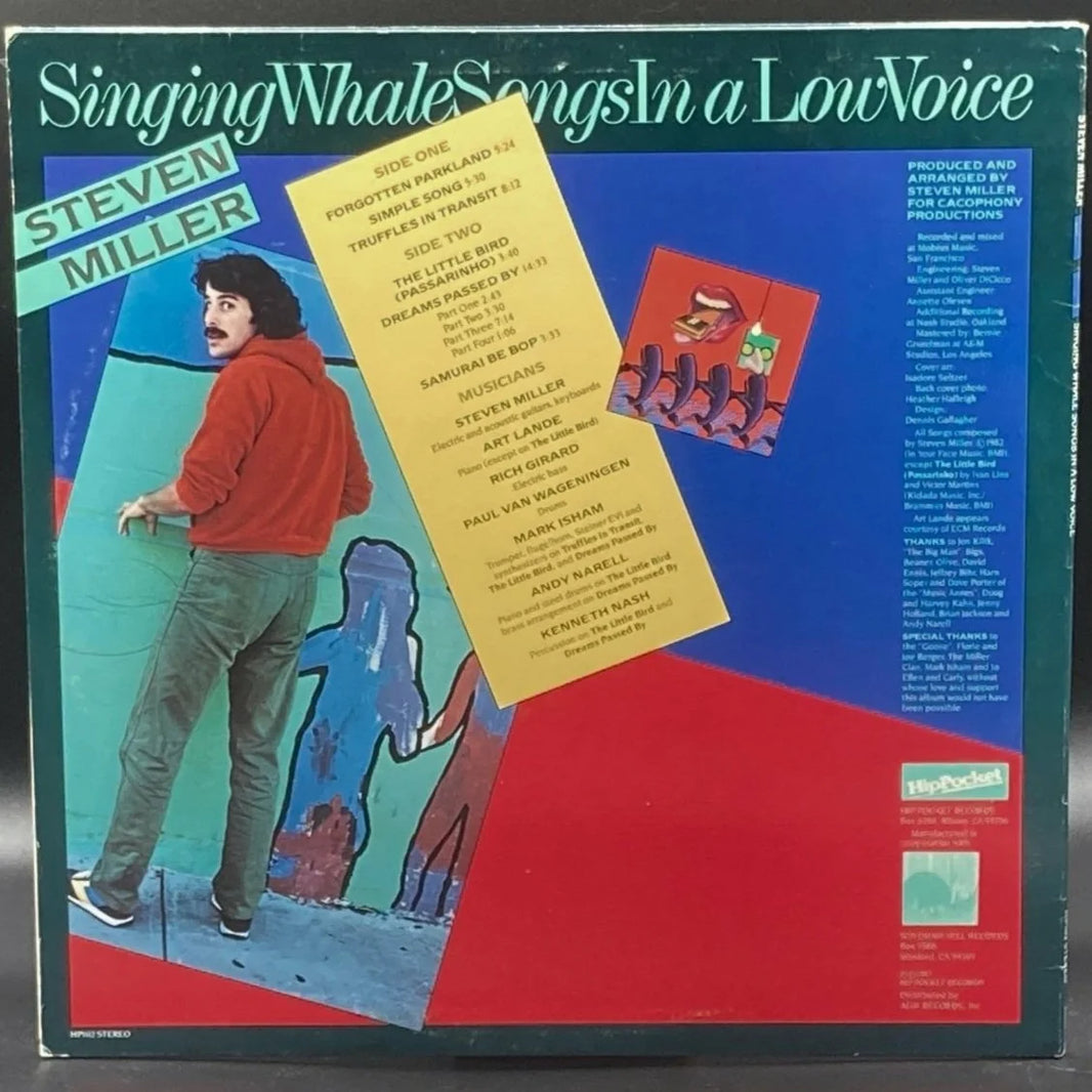 Steven Miller - Singing Whale Songs in a Low Voice
