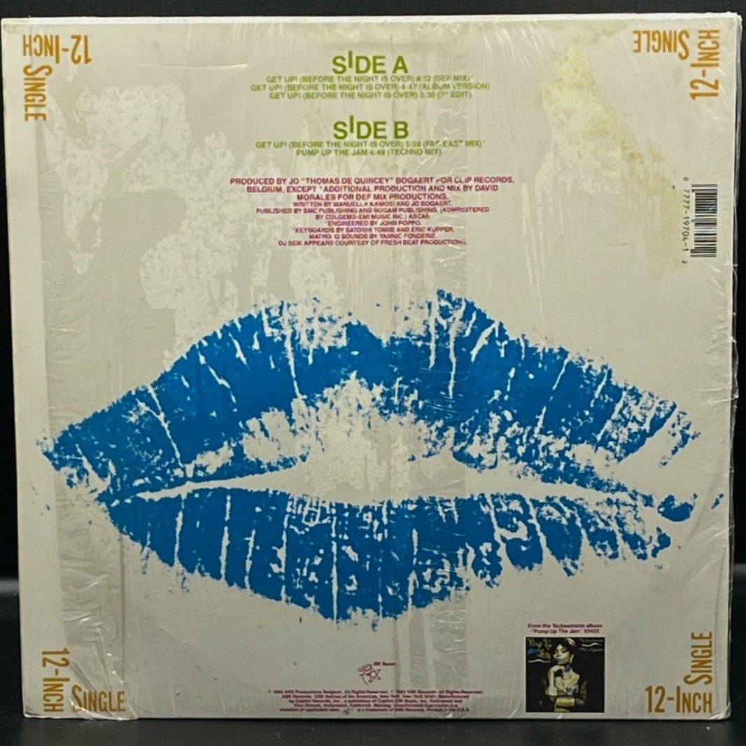 Technotronic - Get Up! (Before The Night Is Over Single)