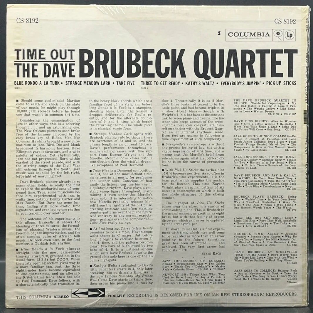 The Dave Brubeck Quartet - Time Out