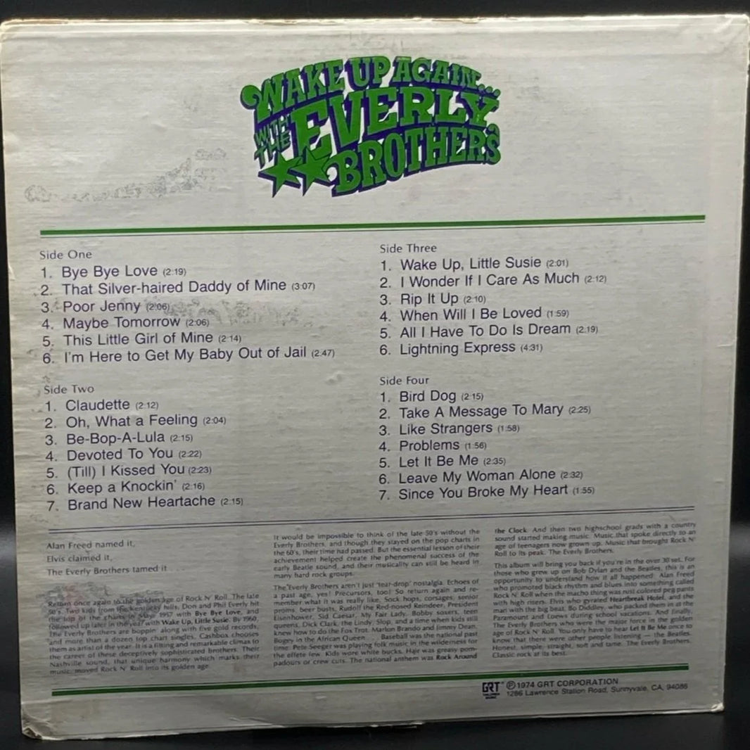 The Everly Brothers - Wake Up Again With The Everly Brothers