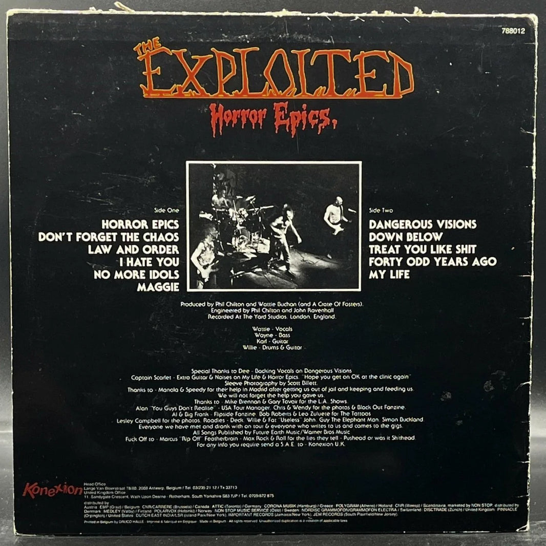 The Exploited - Horror Epics.