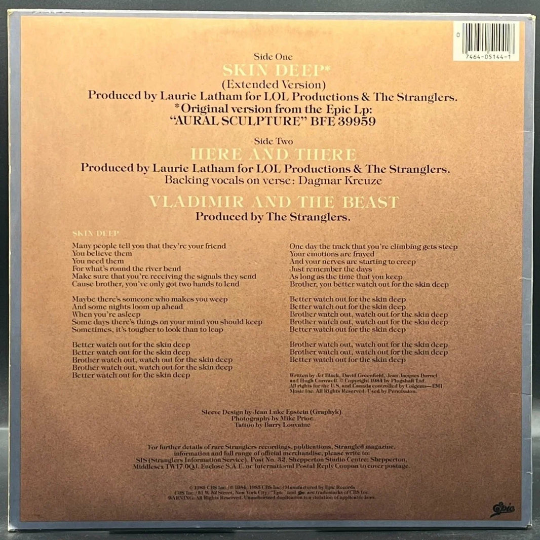 The Stranglers - Skin Deep (Single)