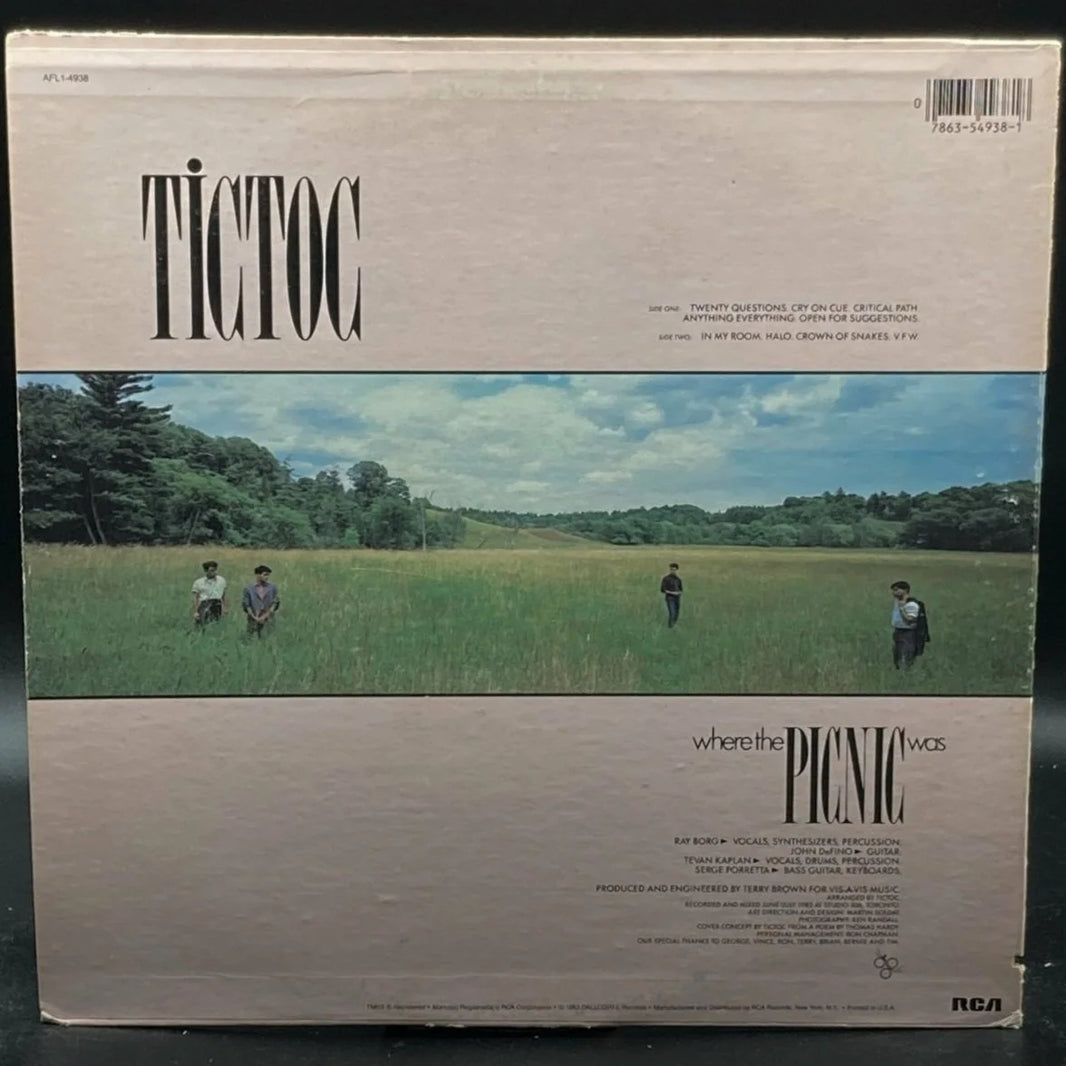 Tictoc - Where The Picnic Was