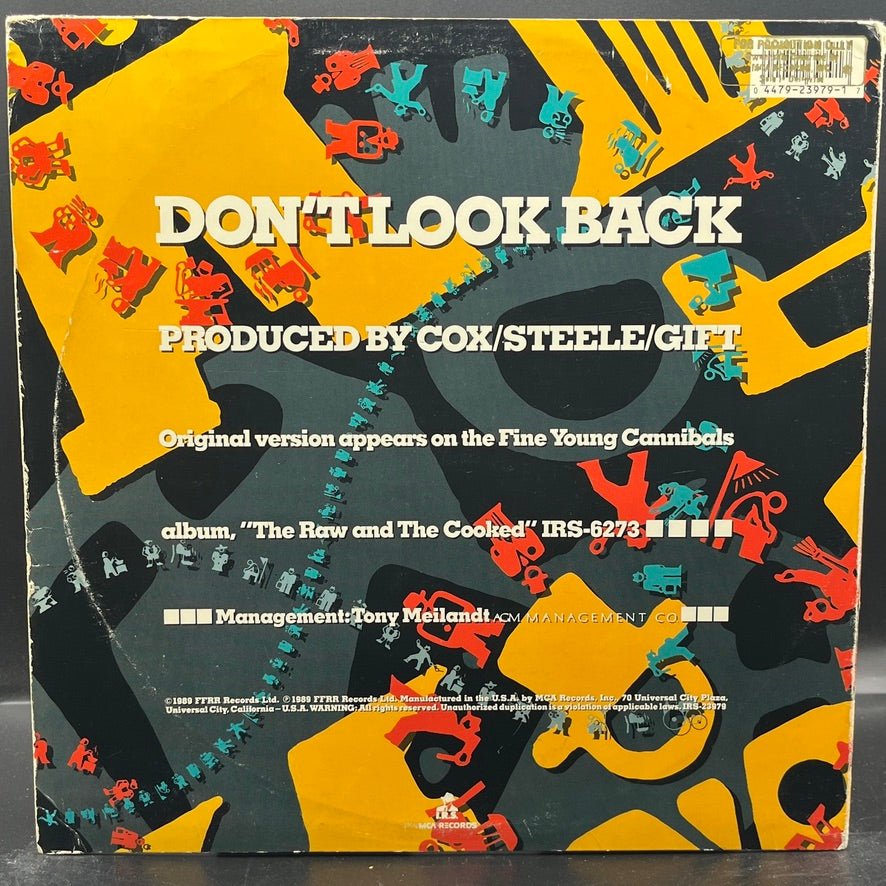 Fine Young Cannibals - Don't Look Back (Extended Version Single)