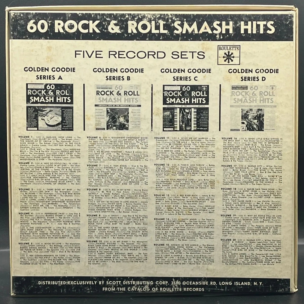 60 Rock & Roll Smash Hits (Box Set)