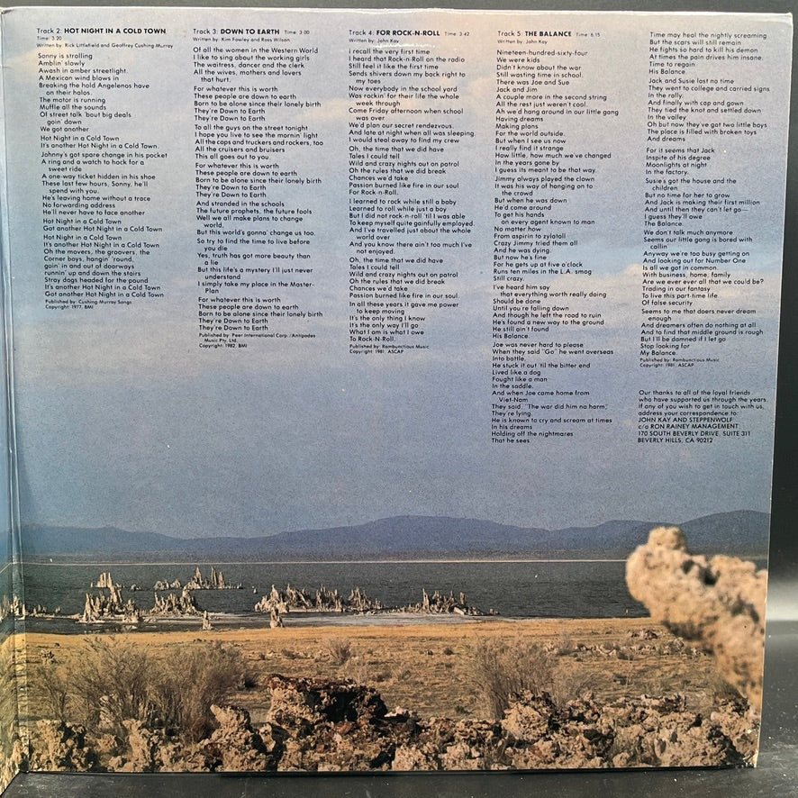 John Kay & Steppenwolf - Wolftracks