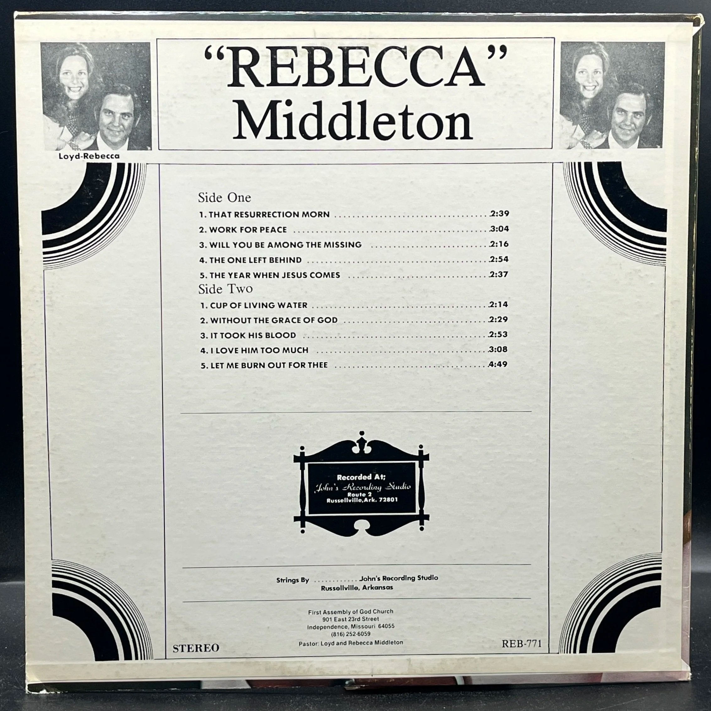 Rebecca Middleton - "Rebecca"