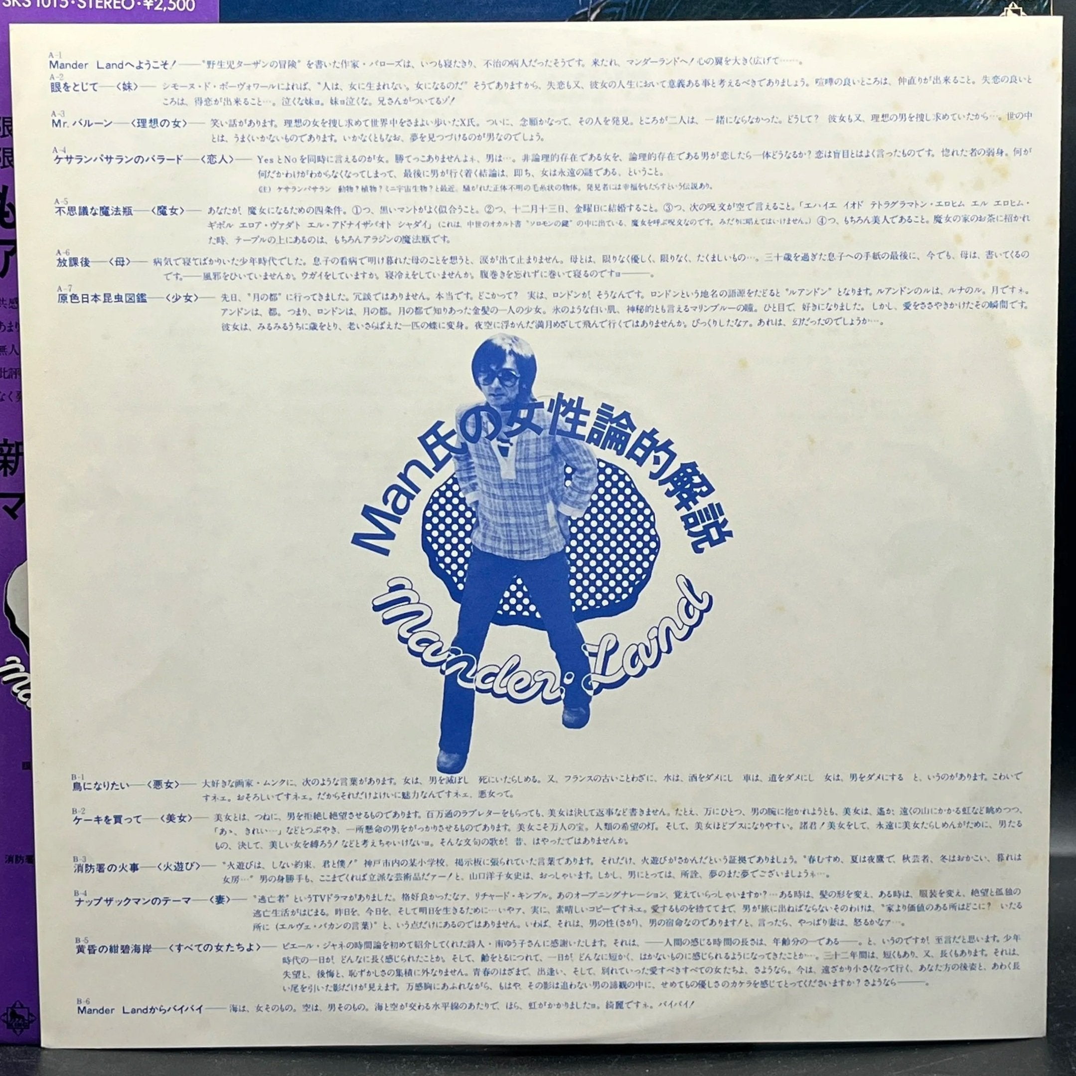 Man Arai - Mander Land (新井満 – マンダーランド)