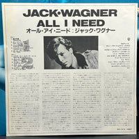 Jack Wagner - All I Need