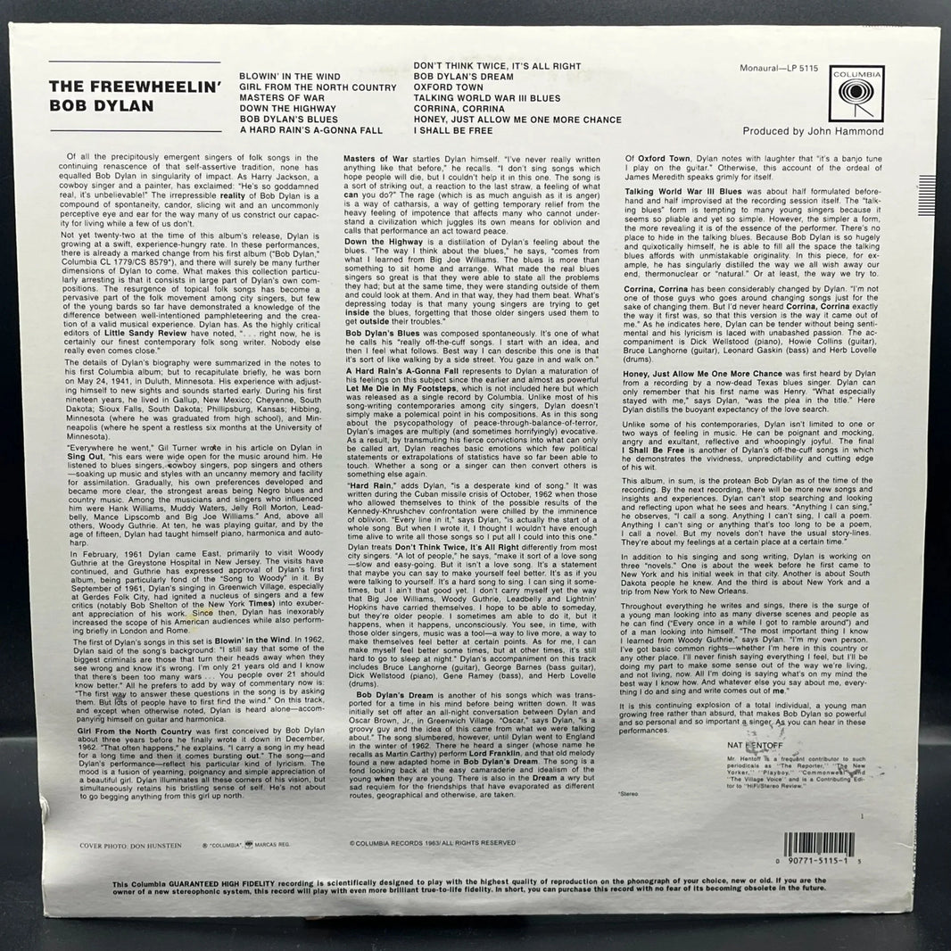 Bob Dylan - The Freewheelin' Bob Dylan