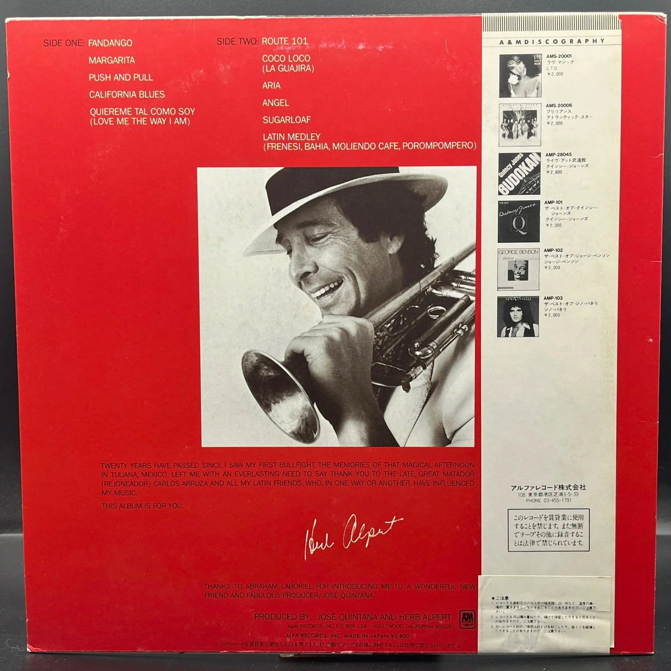 Herb Alpert - Fandango
