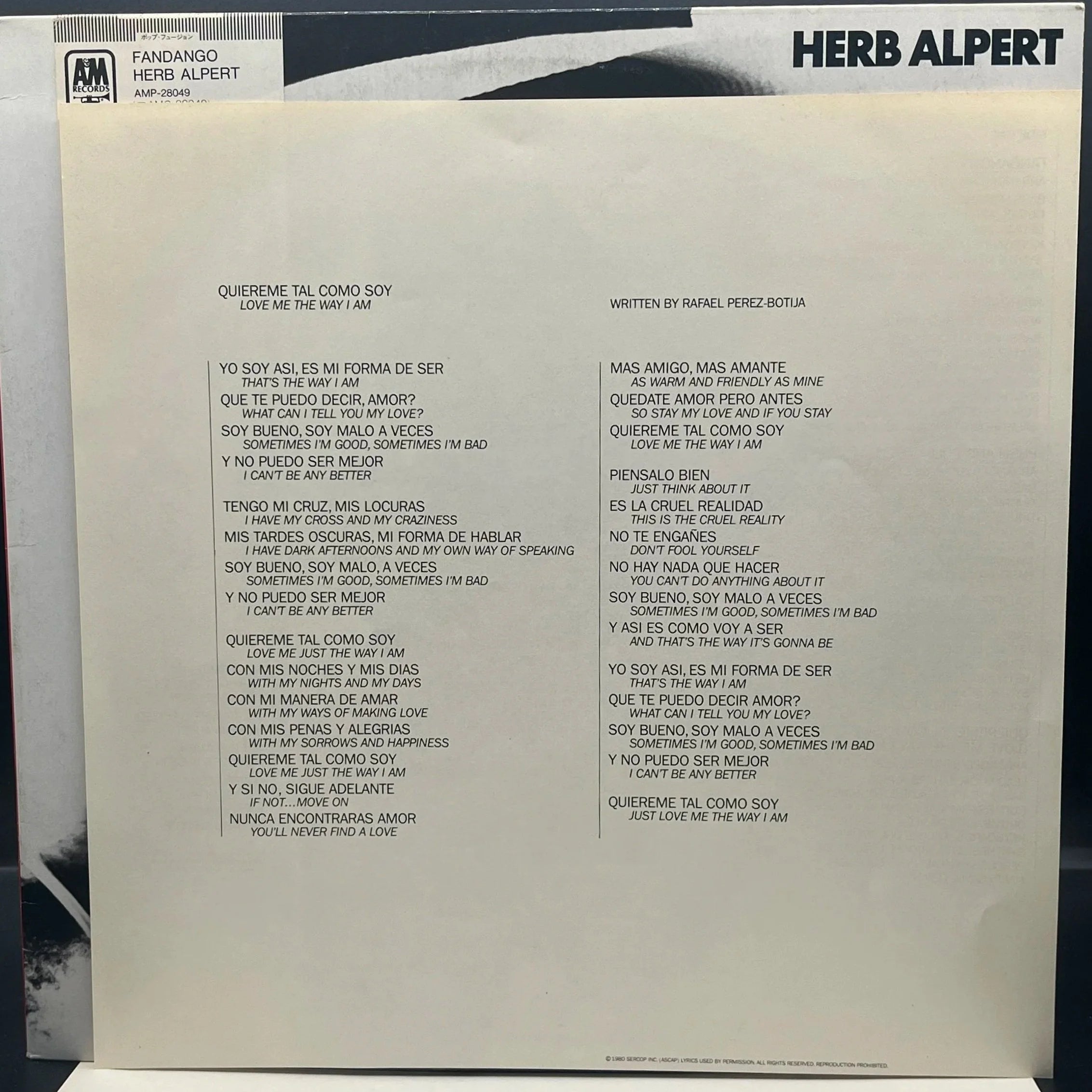 Herb Alpert - Fandango