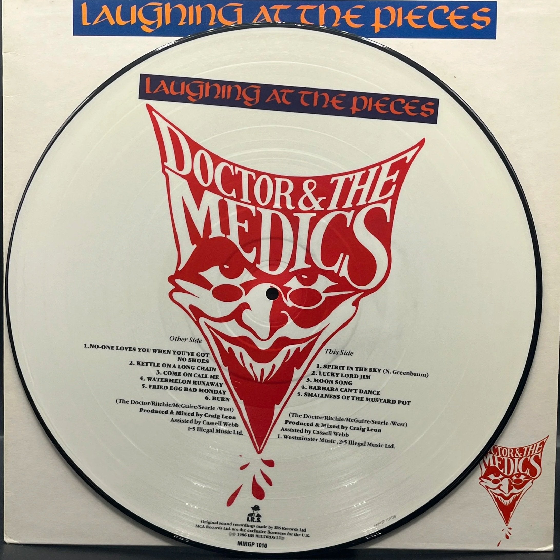 Doctor & The Medics - Laughing At The Pieces (Picture Disc)