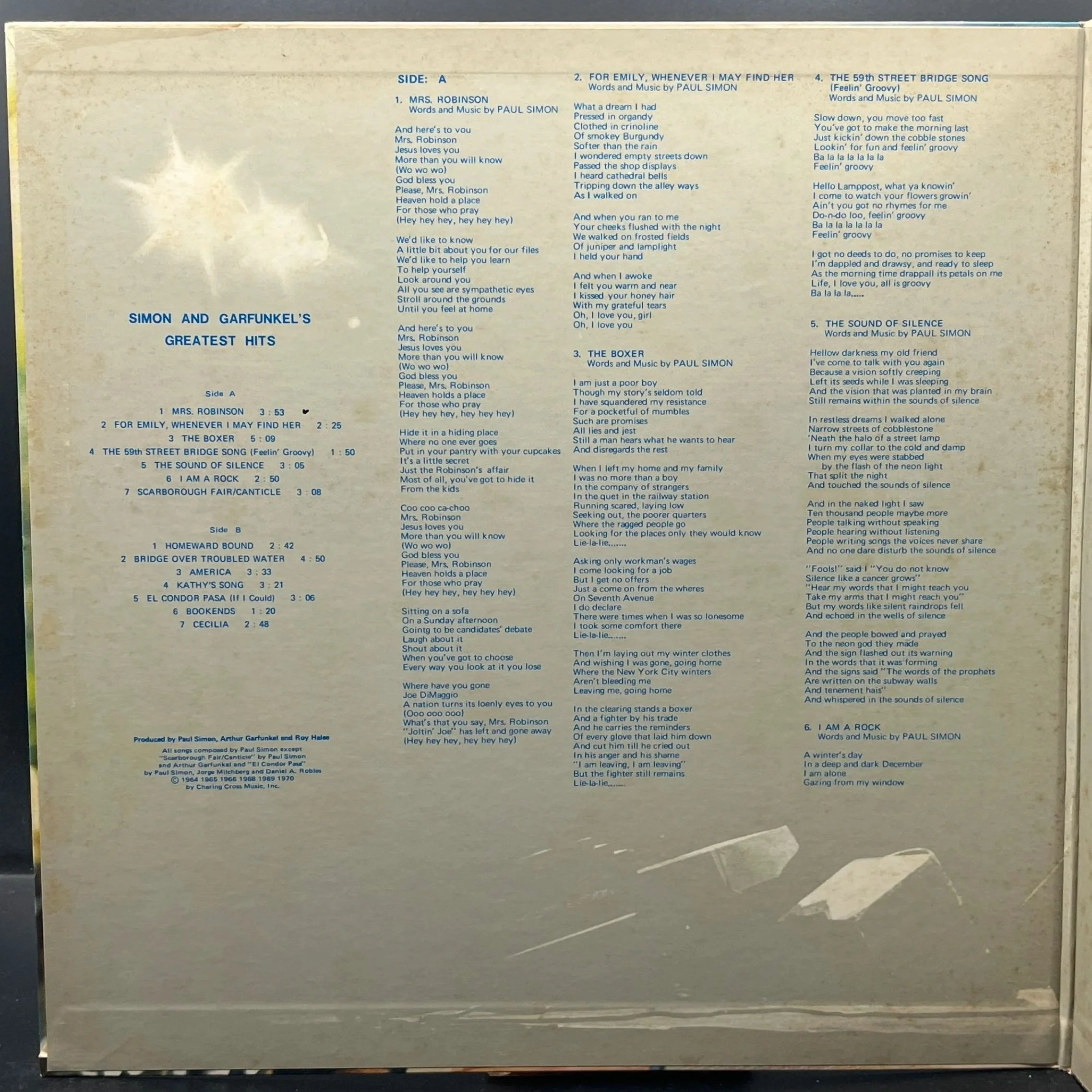 Simon & Garfunkel - Simon & Garfunkel's Greatest Hits