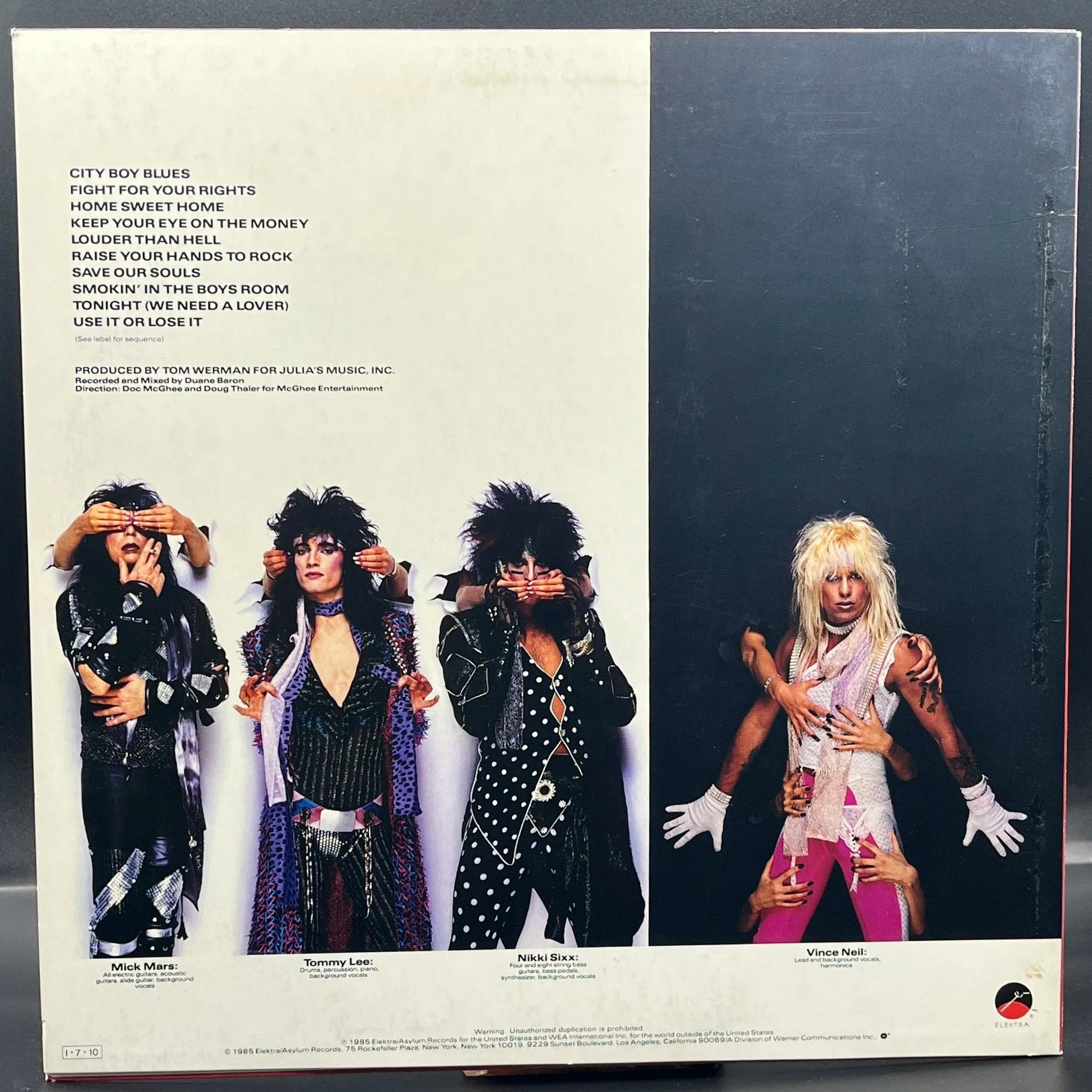 Motley Crue - Theatre Of Pain