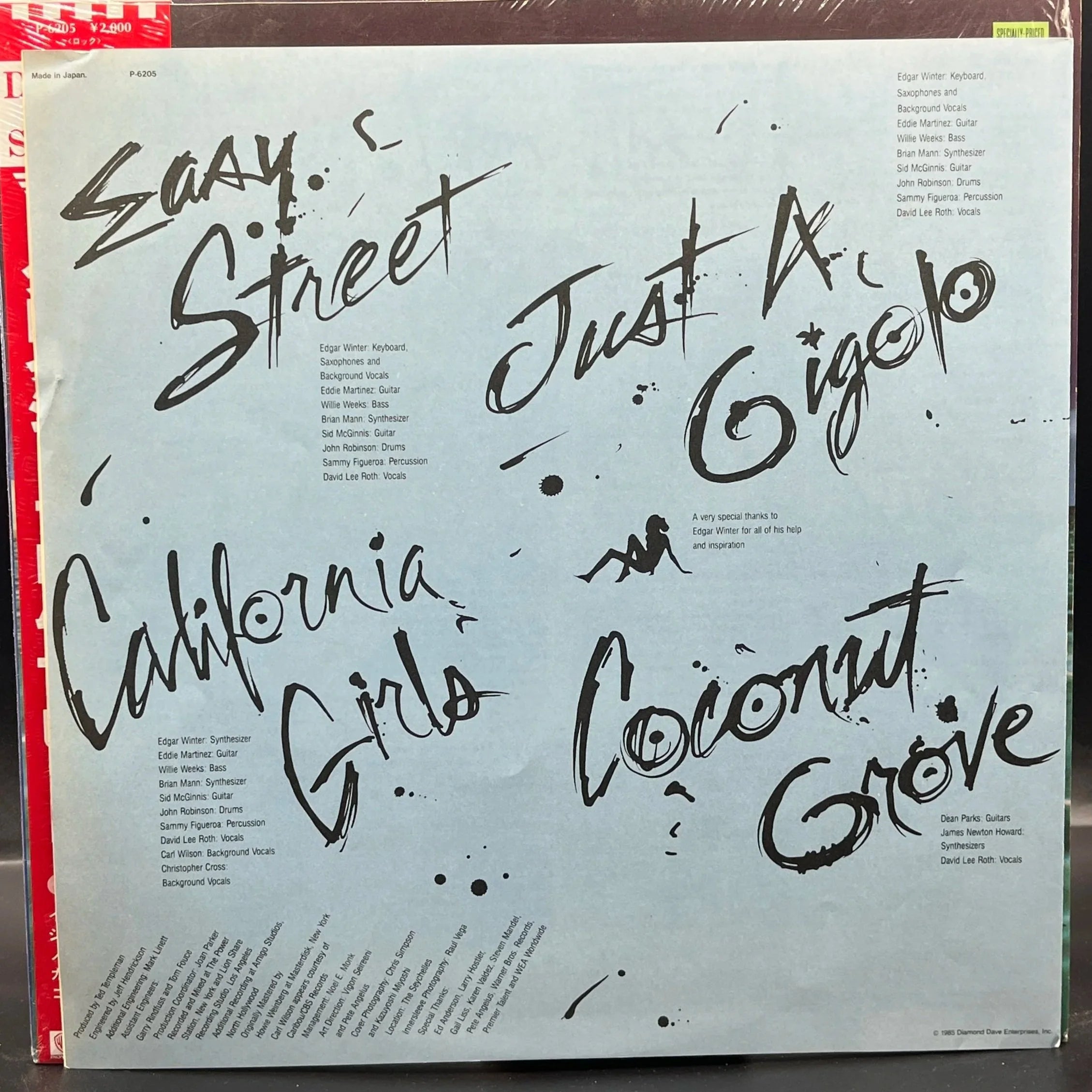 David Lee Roth - Crazy From The Heat (EP)