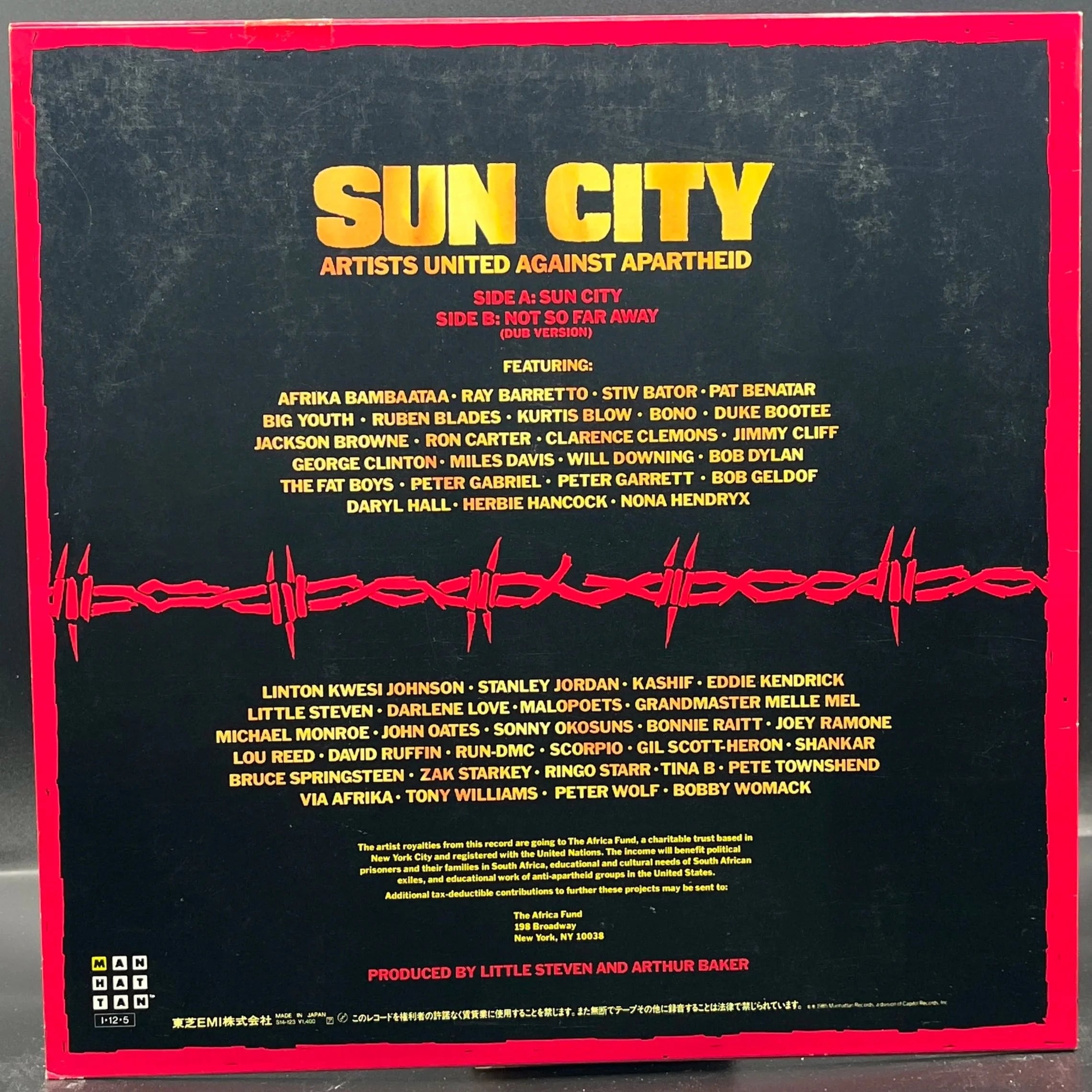 Artists United Against Apartheid - Sun City (Single)