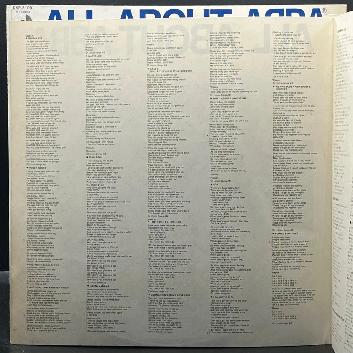 ABBA - All About ABBA