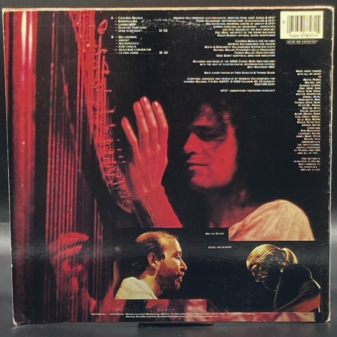 Andreas Vollenweider - Caverna Magica (...Under The Tree - In The Cave...)