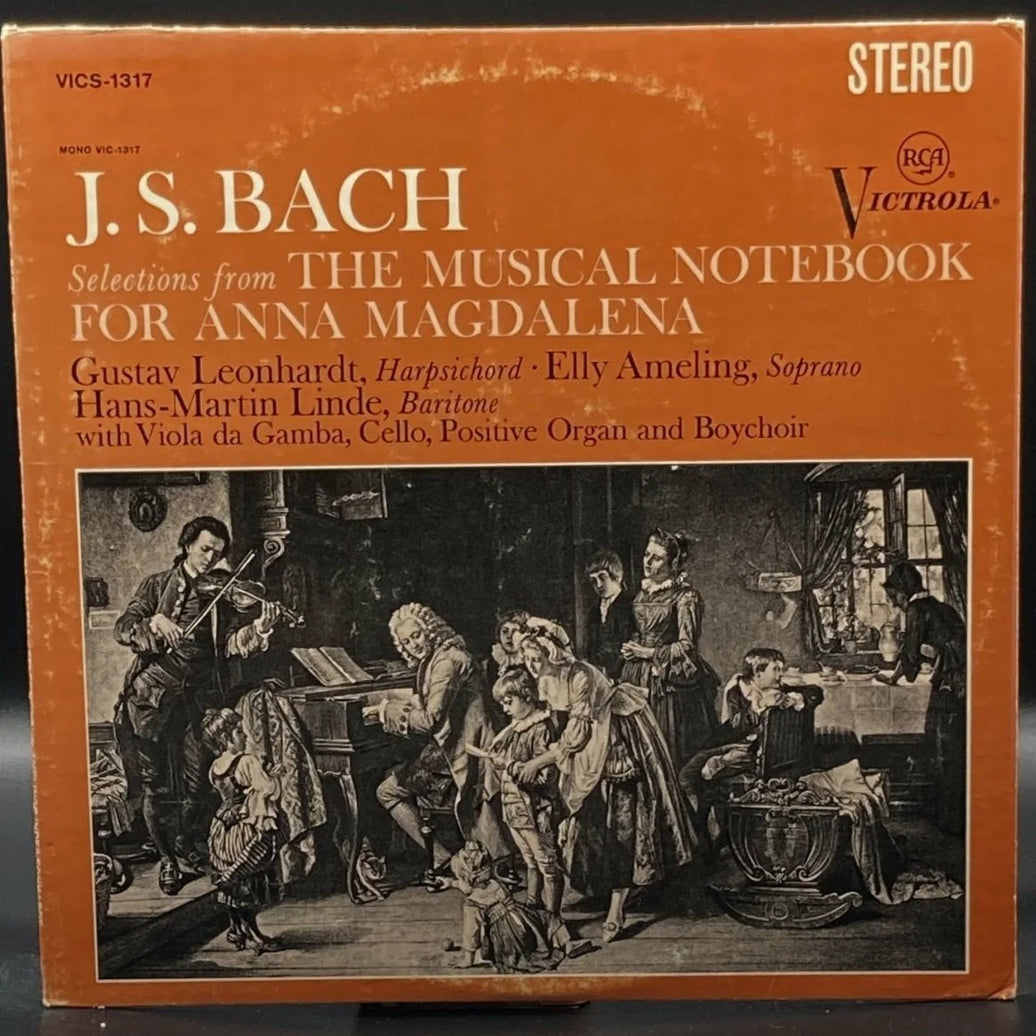 Bach (Leonhardt, Ameling, Linde) - Selections From The Musical Notebook For Anna Magdalena Bach