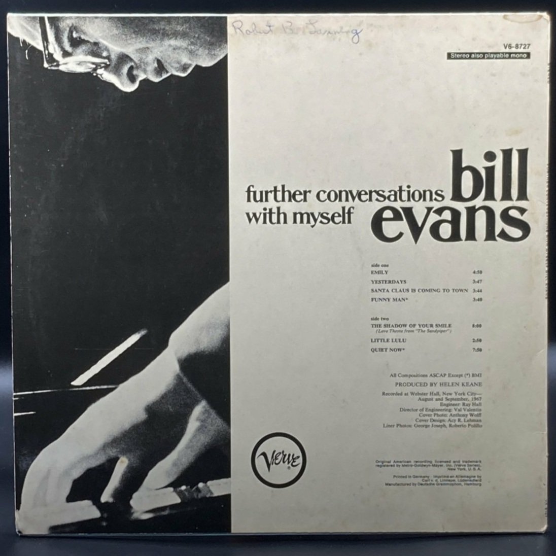 Bill Evans - Further Conversations With Myself