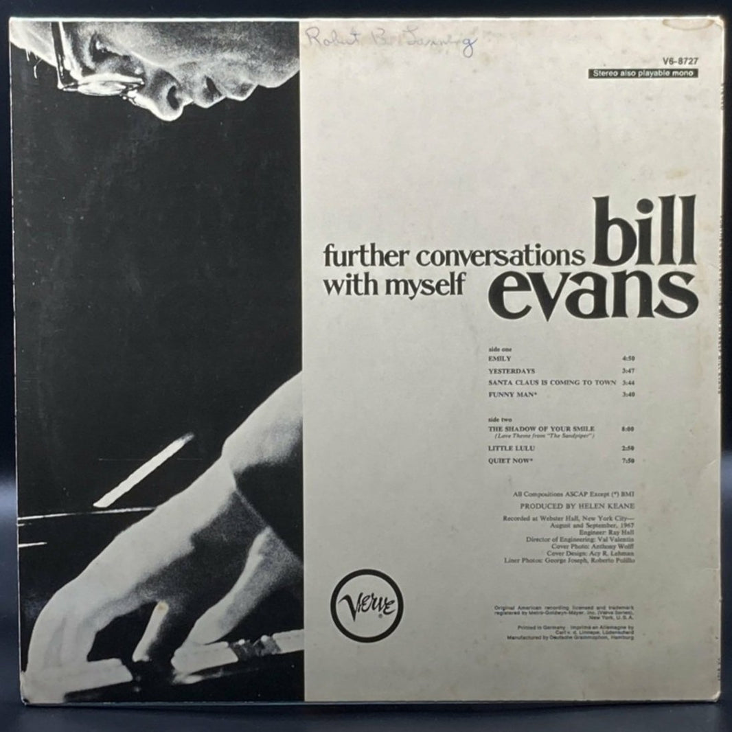 Bill Evans - Further Conversations With Myself