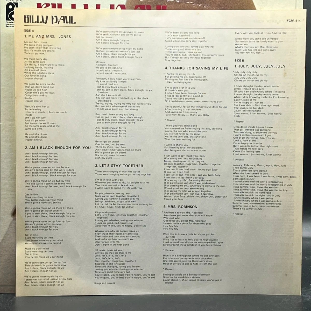 Billy Paul - Billy Paul