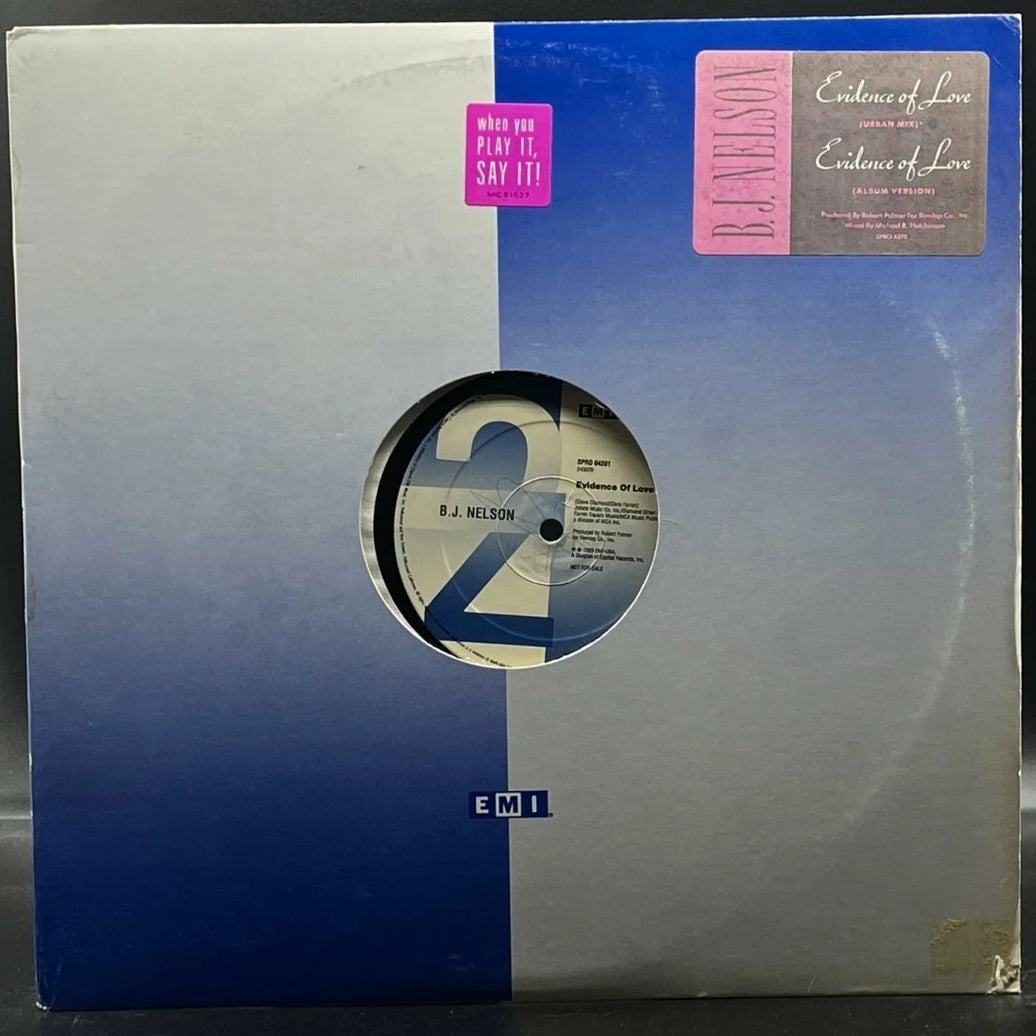 B.J. Nelson - Evidence Of Love (Single)